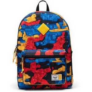 New LEGO® Herschel Heritage™ Youth Backpack Scavenger Hunt Bricks NWT